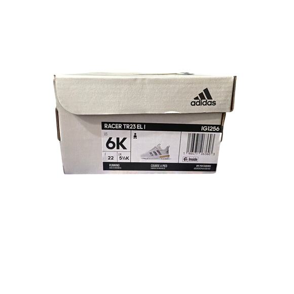 Adidas Infant Racer TR23 EL I Color Pop Blue Red Yellow Sneakers Size 6K New - Picture 2 of 11